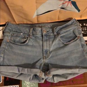 Size 12 women, American Eagle jean shorts
